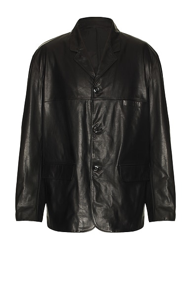 Nappa Lamb Leather Sb Jacket