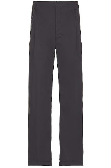 Lemaire Easy Pleated Pants in Zinc