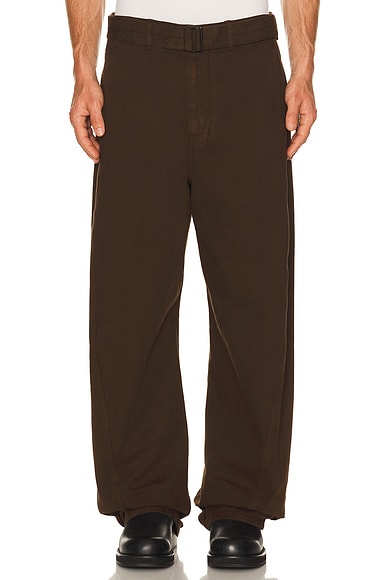 Twisted Belted Pants