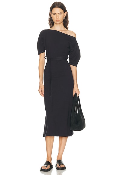 Lemaire Off Shoulder Dress in Urchin