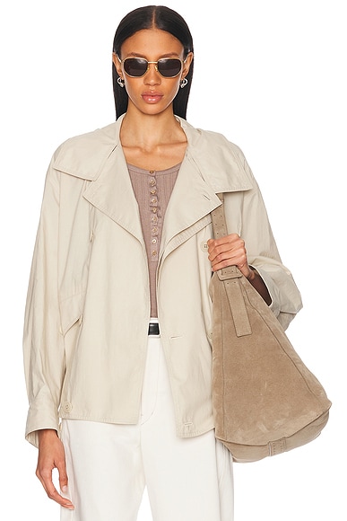Double Flap Light Blouson Jacket
