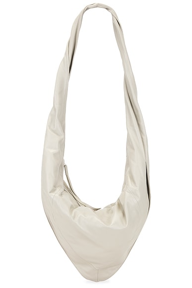 Lemaire Small Scarf Bag in Stone