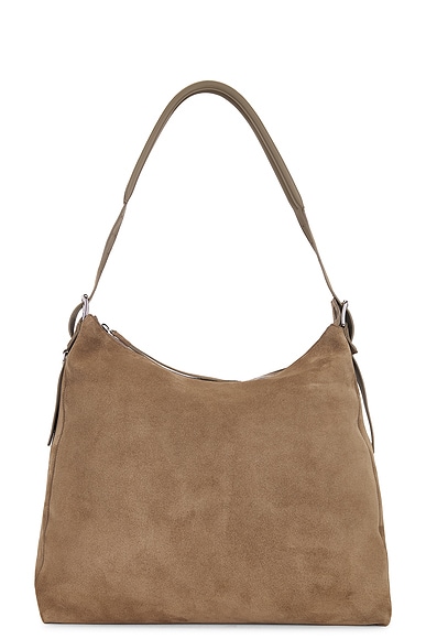 Lemaire Belted Hobo Bag in Pebble