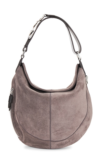Lemaire Hobo Quiver Clip Bag in Mink