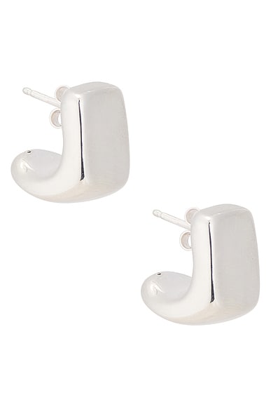 Hot Box Huggie Earrings