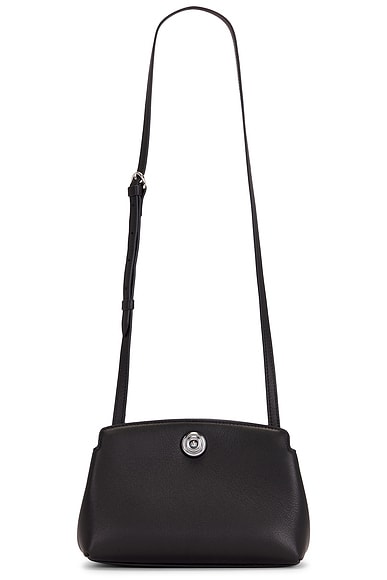 Liffner Mini Pushlock Pouch in Black