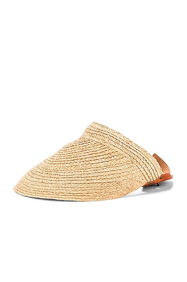 Lola Hats Marquee Visor In Natural
