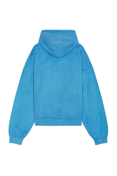 Shop Liberal Youth Ministry Chilena Hoodie Knit In Blue