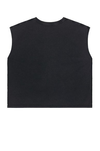 Shop Liberal Youth Ministry Sleeveless T-shirt Knit In Black