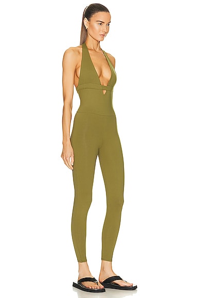 Shop Live The Process Hela Jumpsuit In Lily Pad