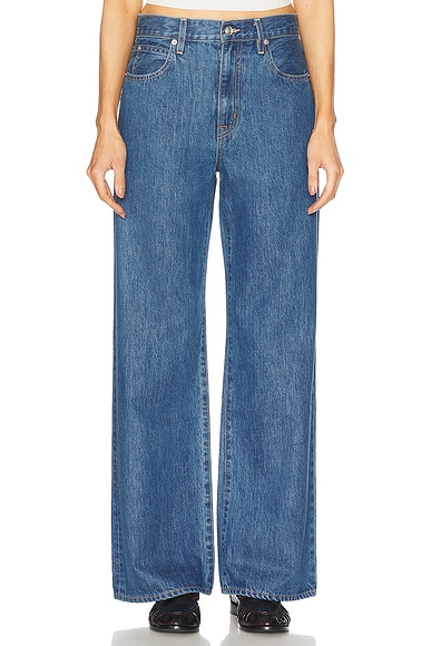 SLVRLAKE Grace Wide Leg Jeans in Steal Your Heart