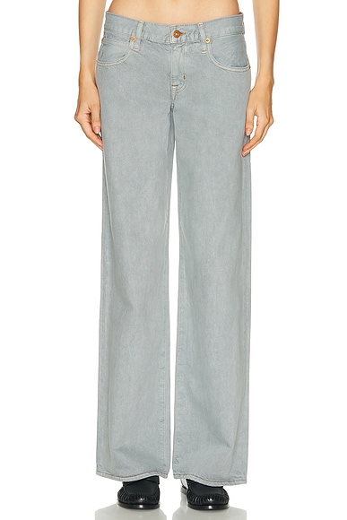 SLVRLAKE Lexi Straight Leg in Shadow Grey