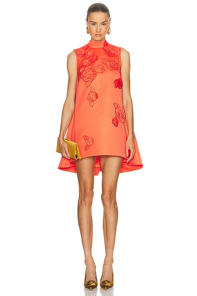 LEO LIN Fallon Mini Dress in Saffron