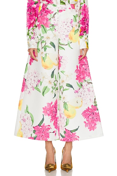 LEO LIN Candied Pant in Floral Pear