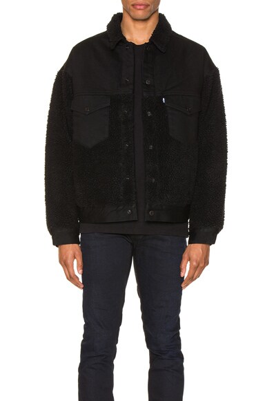 levis made and crafted sherpa jacket