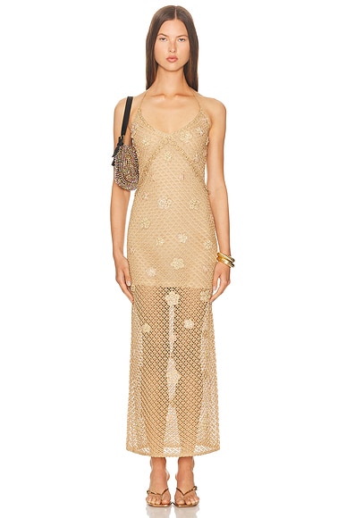 LoveShackFancy Vreya Dress in Sunburst