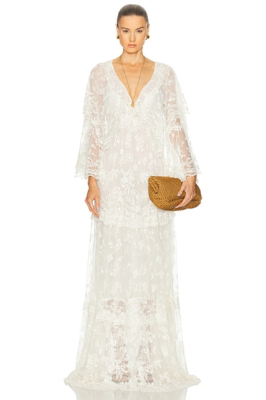 Roylan Dress in White