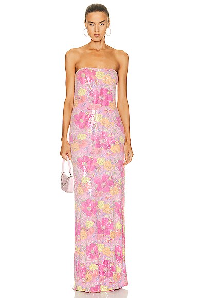 LOVESHACKFANCY TANNIE TUBE DRESS