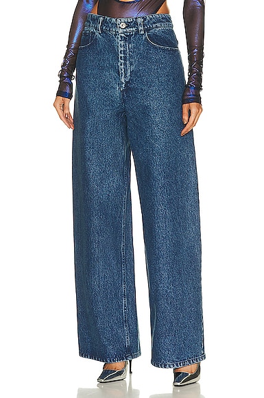 Lapointe Slouchy Pant in Blue