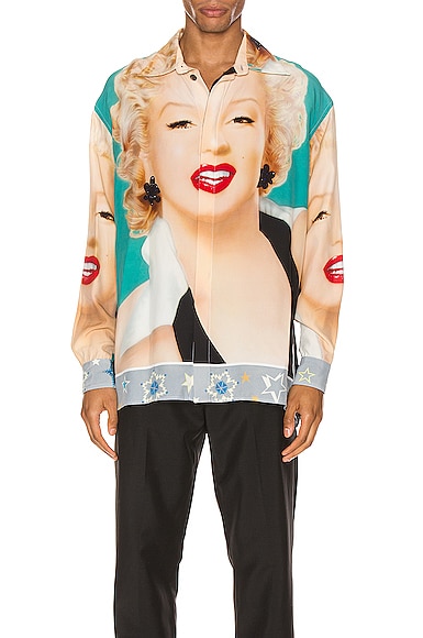 Marilyn Print Shirt