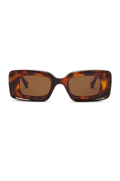 Loewe Rectangular Sunglasses in Brown