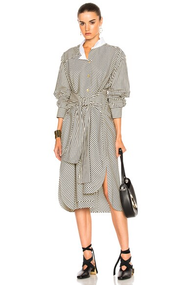 loewe striped shirt