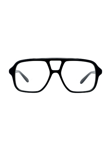 Loewe Slim Glasses in Shiny Black