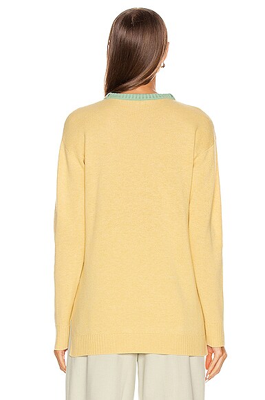 LOEWE ANAGRAM SWEATER,LOEW-WK25