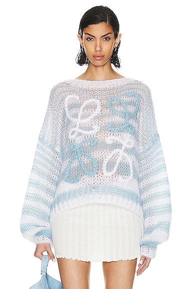 Striped Anagram Sweater