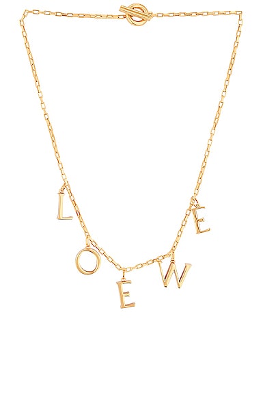 Loewe Bold Necklace in Gold