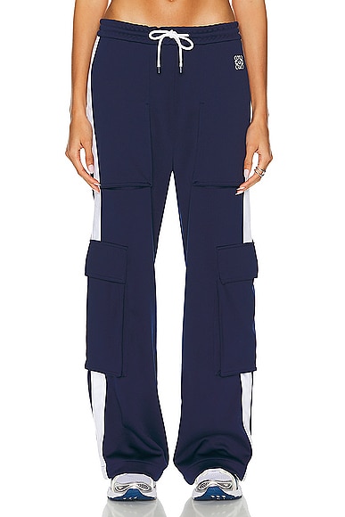 Cargo Tracksuit Trouser in Navy