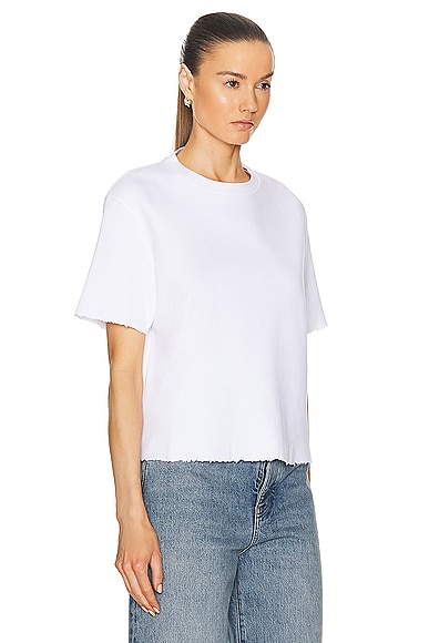 Shop Loewe Boxy Fit T-shirt In Pale Blue