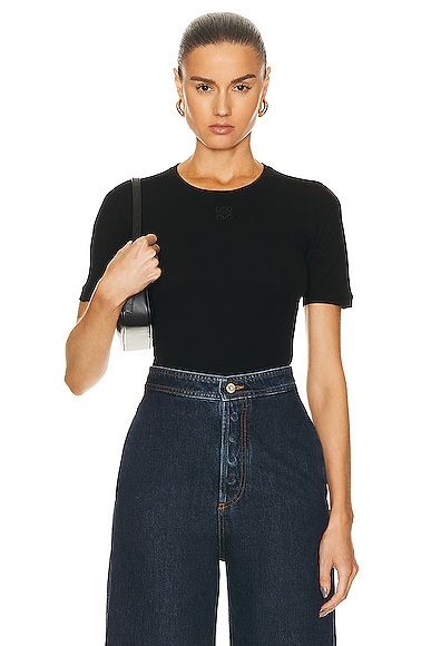 Rag Bone Sloane Tee in Silver Black FWRD
