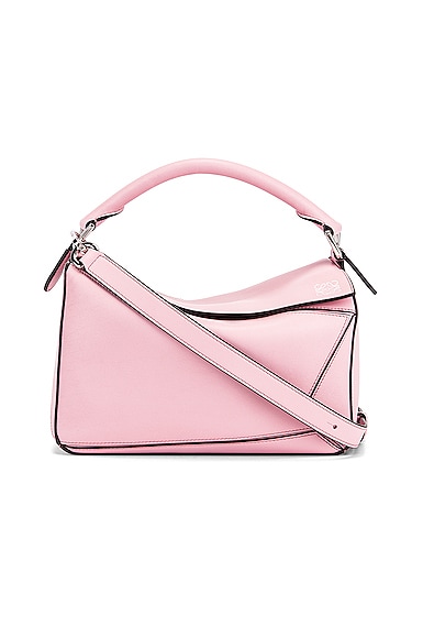 Loewe Puzzle Small Bag in Pastel Pink | FWRD