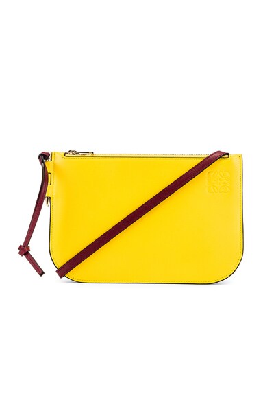 gate double zip pouch