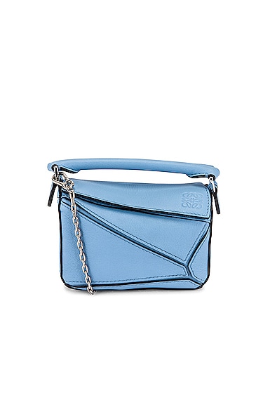 Click to view more detailed imagery on our partner's website Loewe Puzzle Nano Bag In Blue