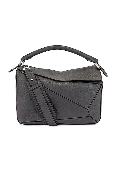 Loewe Puzzle Bag in Anthracite | FWRD