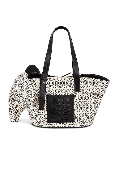 Elephant Basket Anagram Bag