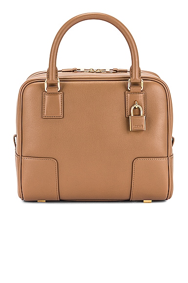 Loewe Amazona 19 Square Bag in Mink | FWRD
