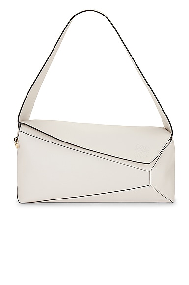 Loewe Puzzle Hobo Bag in Soft White | FWRD