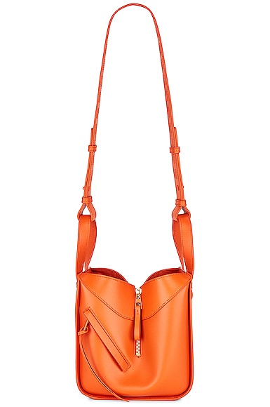 Loewe Hammock Compact Solid Bag in Orange