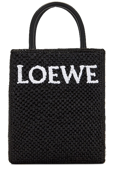 Loewe Standard A5 Tote Bag in Black & White