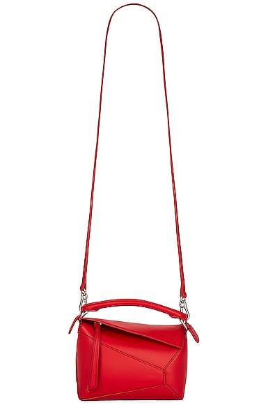 Loewe Mini Puzzle Bag - Red Mini Bags, Handbags - LOW52734