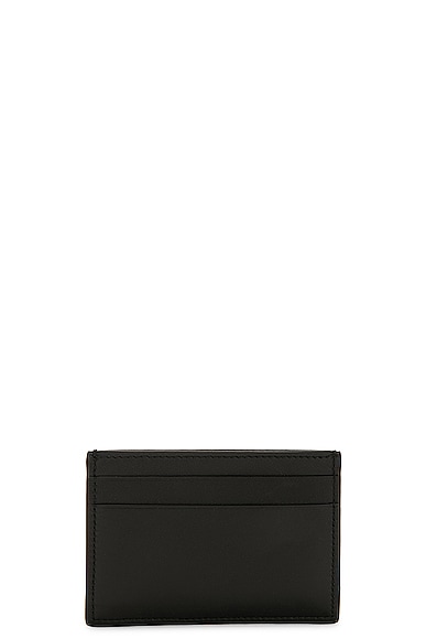 Shop Loewe Mis Plain Cardholder In Black