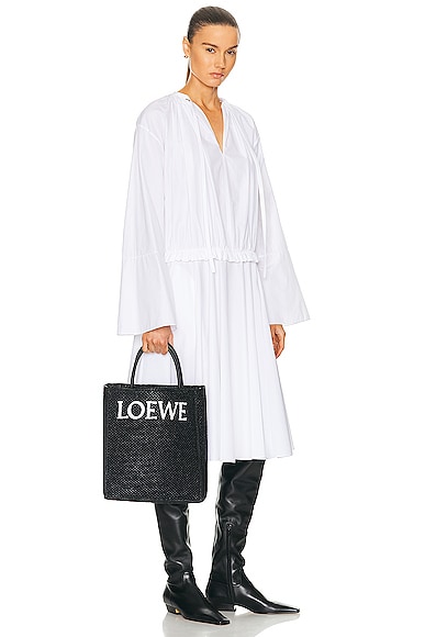 Shop Loewe Standard A4 Tote Bag In Black & White