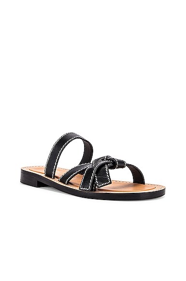 LOEWE GATE FLAT SANDAL,LOEW-WZ12