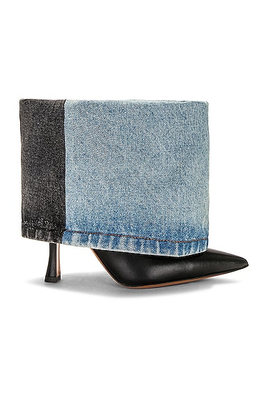 Denim 90 Folded Boot