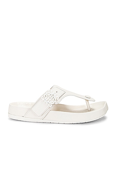 Loewe Comfort 35 Sandal in White