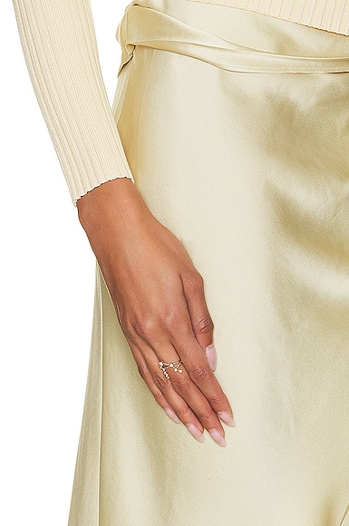 Shop Logan Hollowell Libra Constellation Ring In Gold