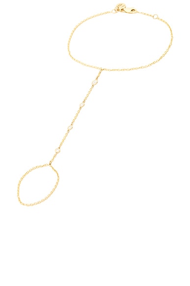 Cosmic Glitter Hand Chain Bracelet